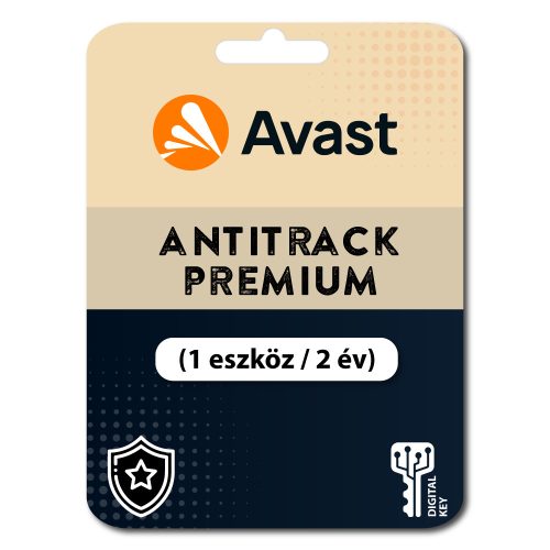 Avast Antitrack Premium (1 eszköz / 2 év)