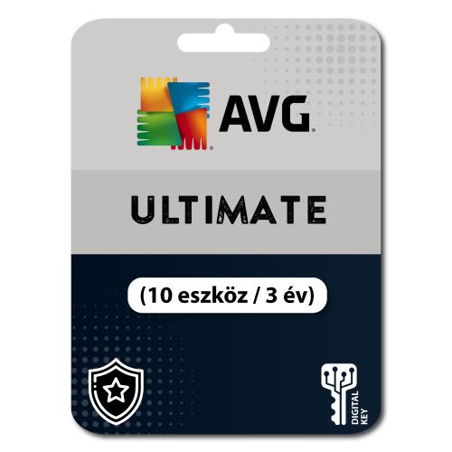 AVG Ultimate  (10 eszköz / 3 év)