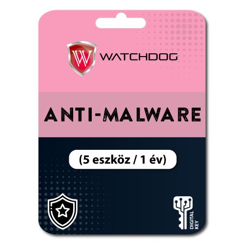 Watchdog Anti-Malware  (5 eszköz / 1 év)