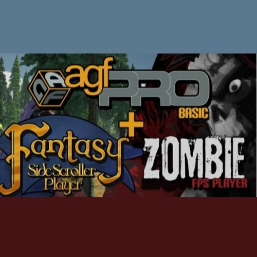 Axis Game Factory + Zombie FPS and Fantasy Side-Scroller Player