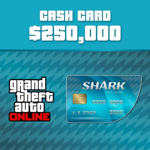 Grand Theft Auto Online - Tiger Shark Cash Card ($250.000)