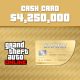 Grand Theft Auto Online - Whale Shark Cash Card ($4.250.000)