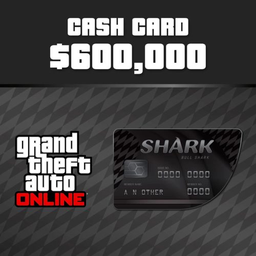 Grand Theft Auto Online - Bull Shark Cash Card ($600.000)