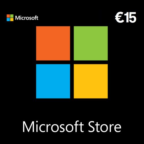 Microsoft Store Gift Card - 15 EUR